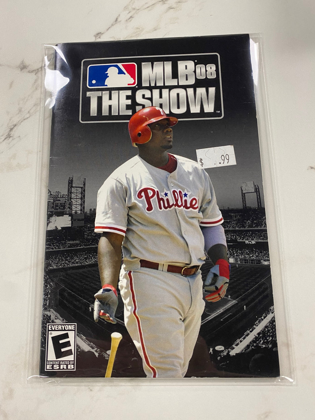 MLB 08 The Show  - Manual ONLY Playstation 2 PS2 MO61726