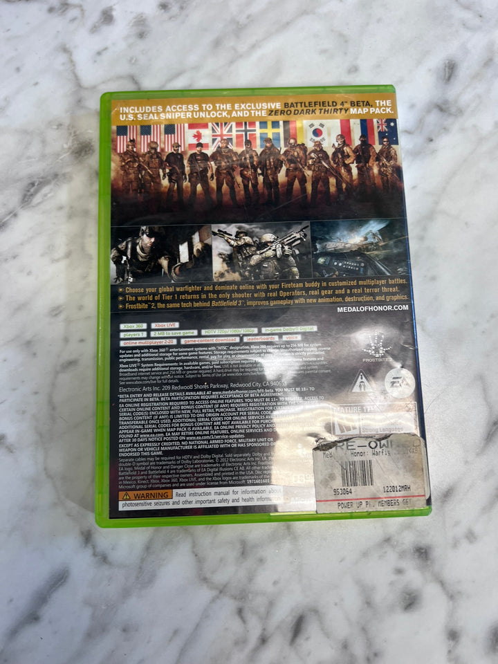 Medal of Honor Warfighter Limited Edition Xbox 360 CASE ONLY CO21226