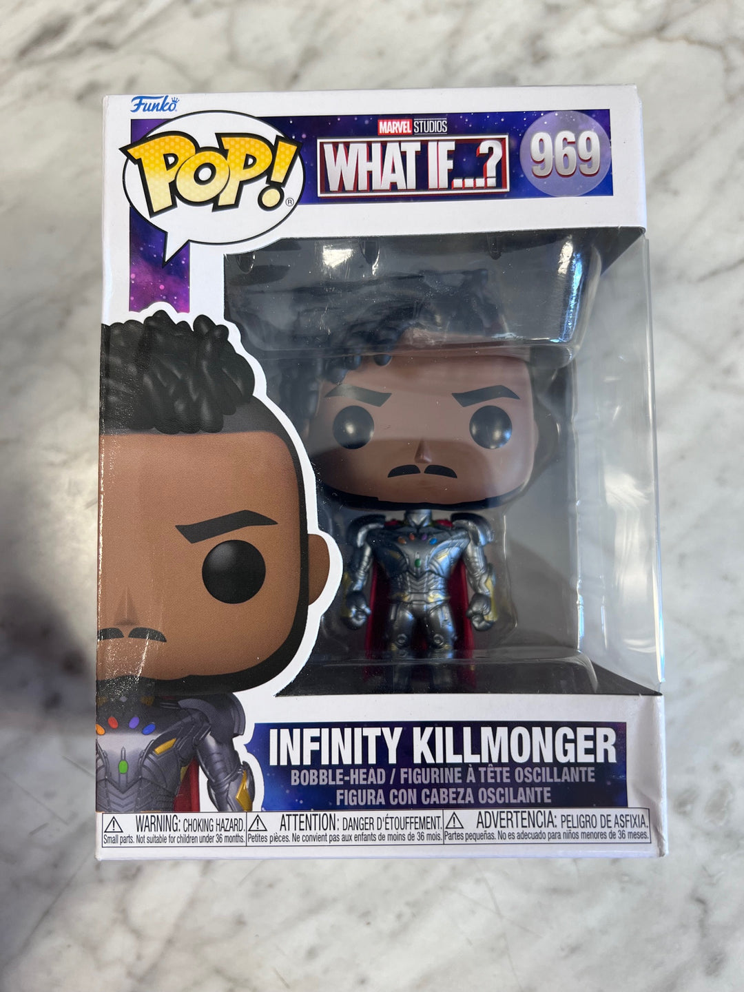 Funko Pop! Infinity Killmonger #969 Marvel What If?  FP10525