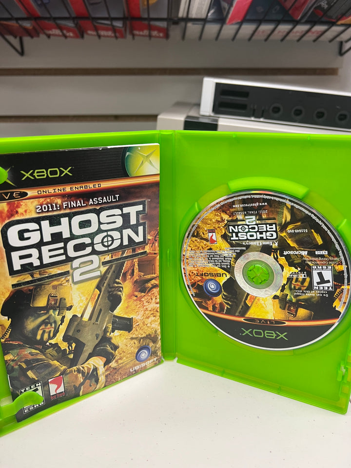 Tom Clancy's Ghost Recon 2 for Original Microsoft Xbox in case. Tested and Working.     UD102024