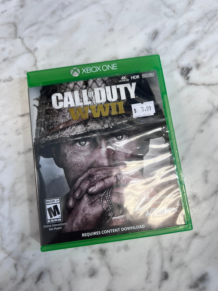 Call of Duty WWII Xbox One CASE ONLY CO21226