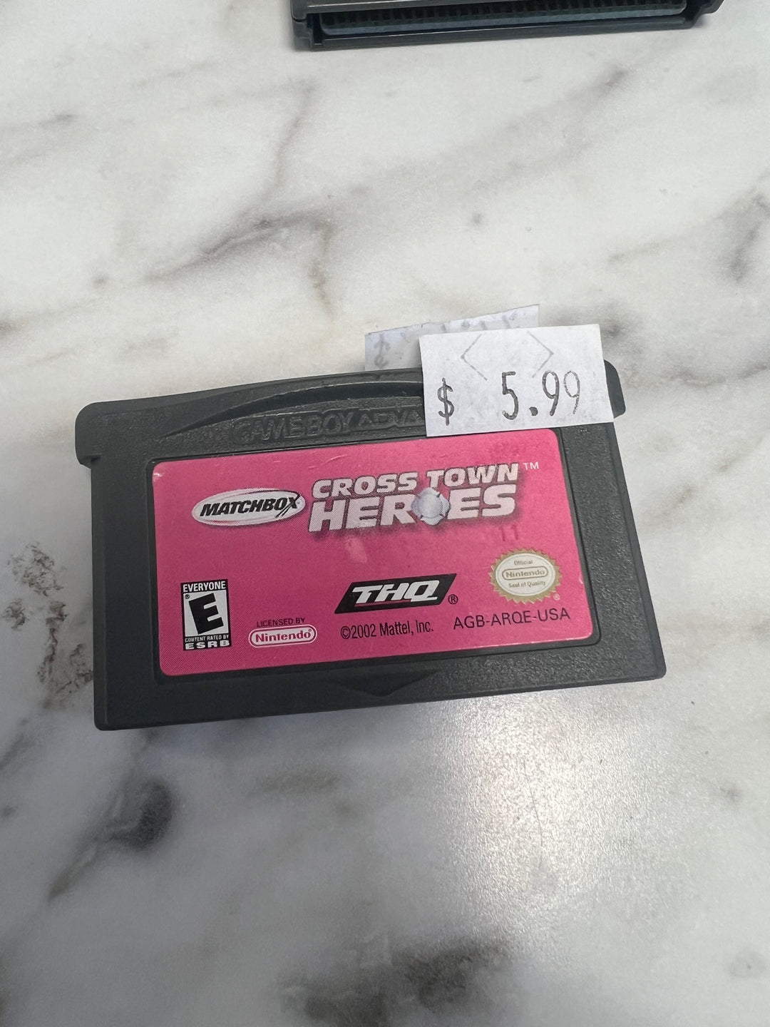 Matchbox Cross Town Heroes - Game Boy Advance G7925