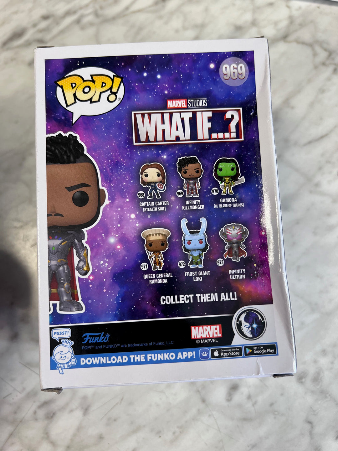 Funko Pop! Infinity Killmonger #969 Marvel What If?  FP10525