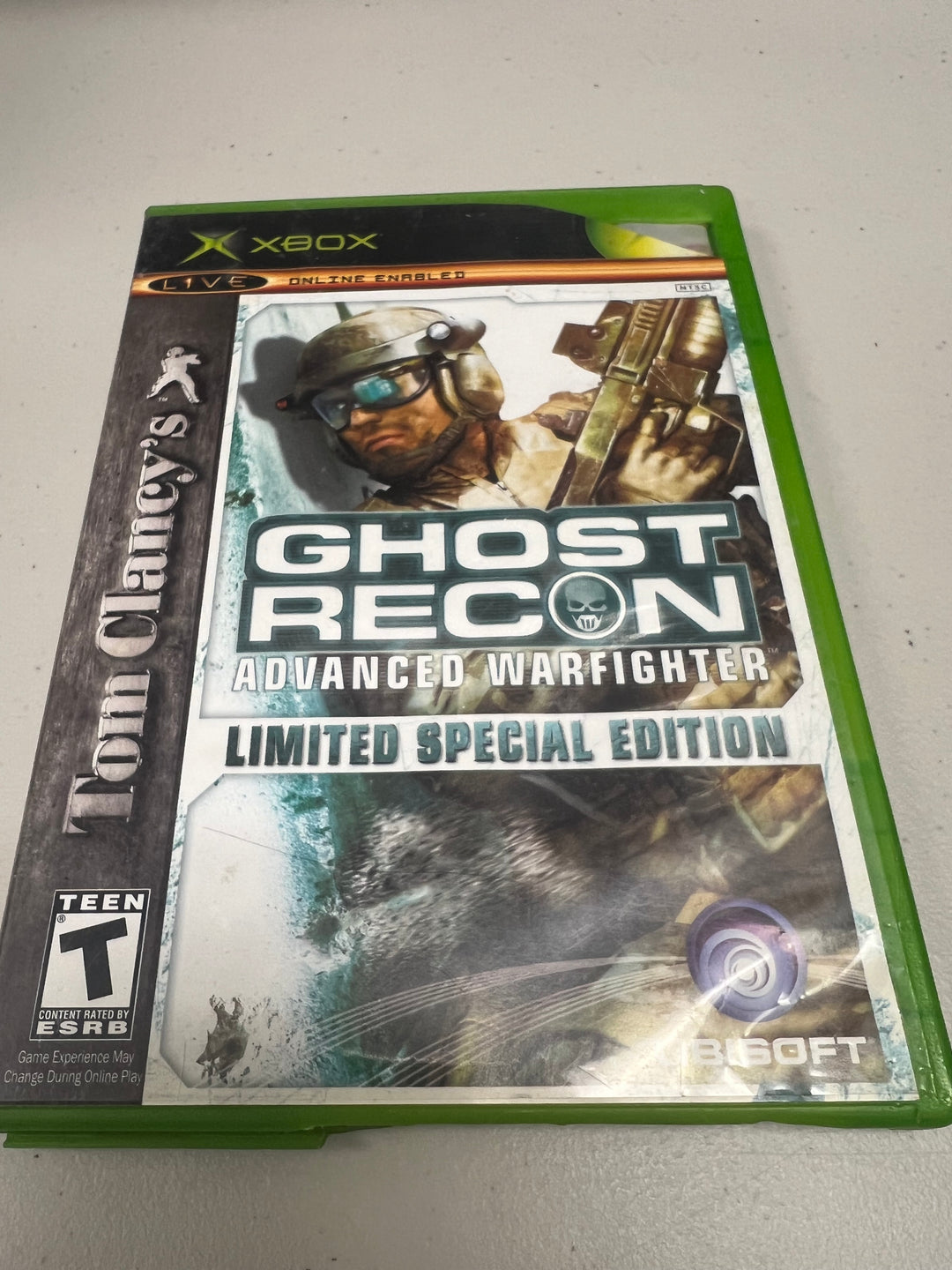 Tom Clancy's Ghost Recon Advanced Warfighter for Original Microsoft Xbox in case. Tested and Working.     UD102024