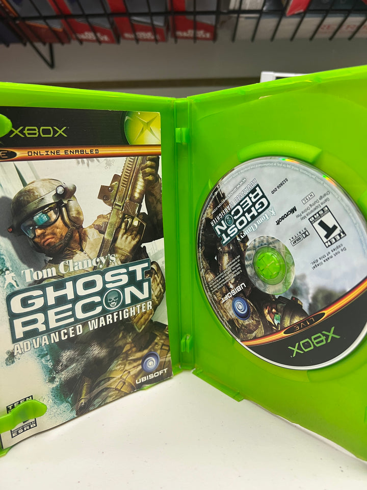 Tom Clancy's Ghost Recon Advanced Warfighter for Original Microsoft Xbox in case. Tested and Working.     UD102024