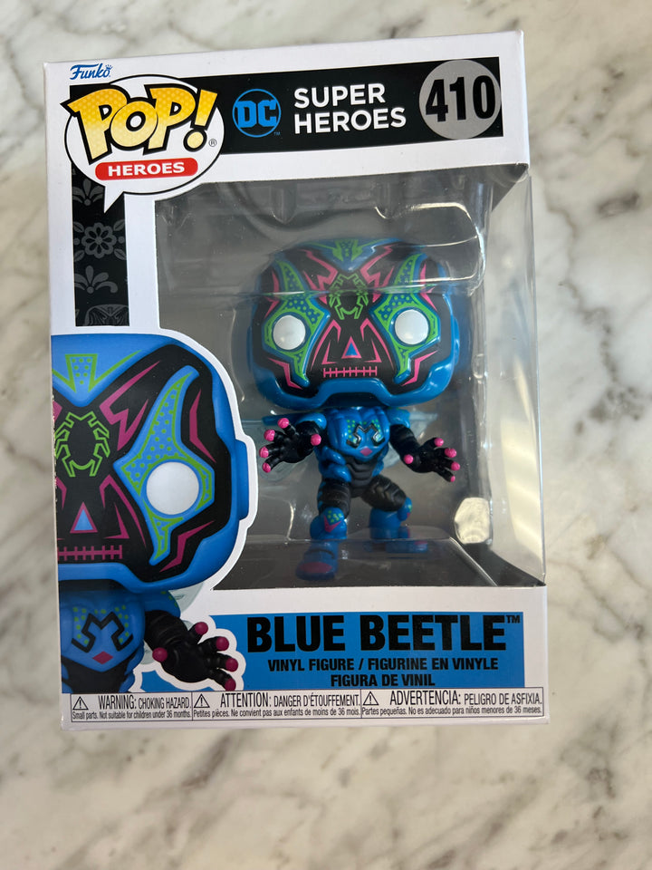 Funko Pop! Blue Beetle #410 DC Super Heroes FP122224