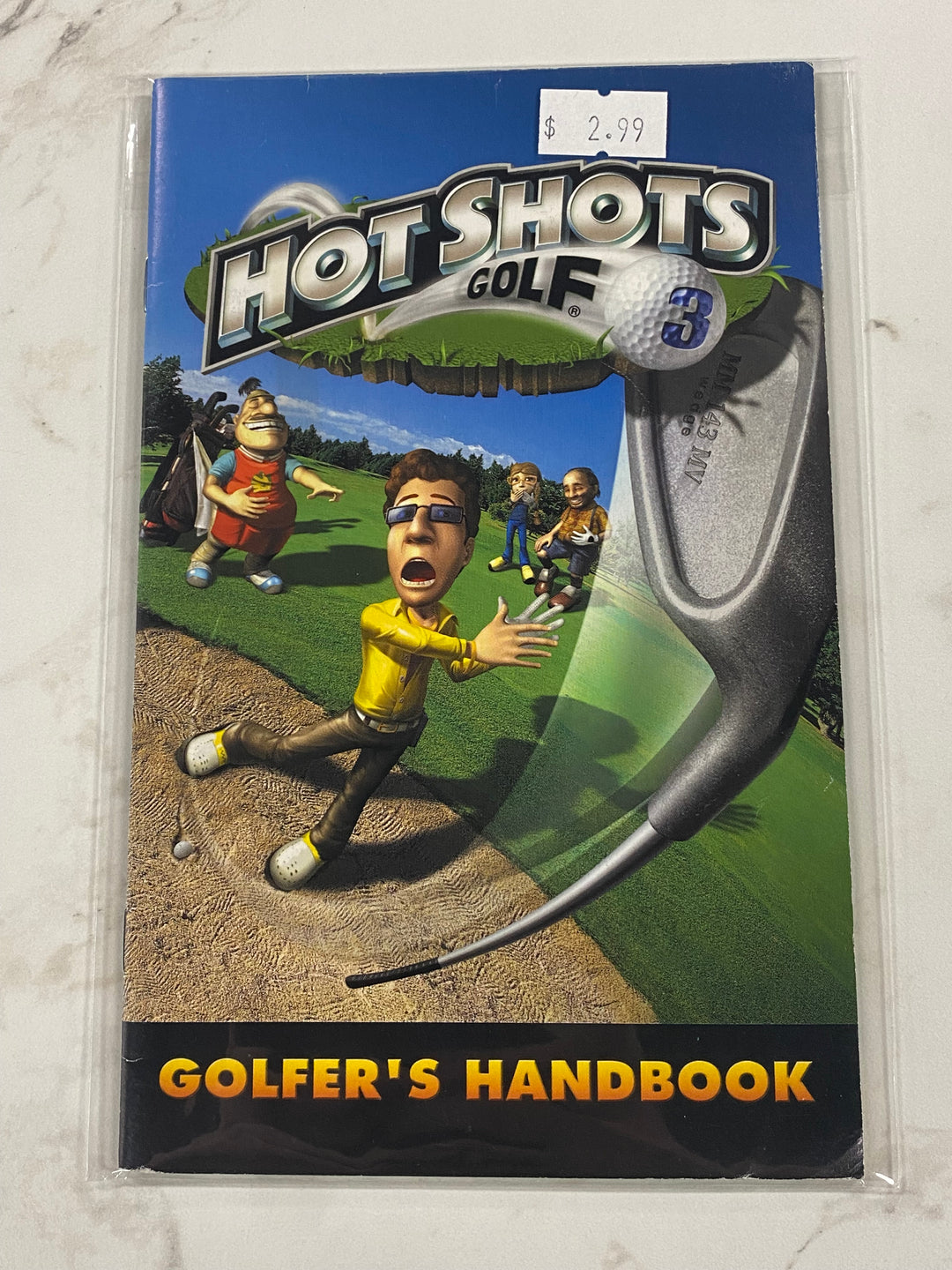 Hot Shots Golf 3 - Manual ONLY Playstation 2 PS2 MO61726