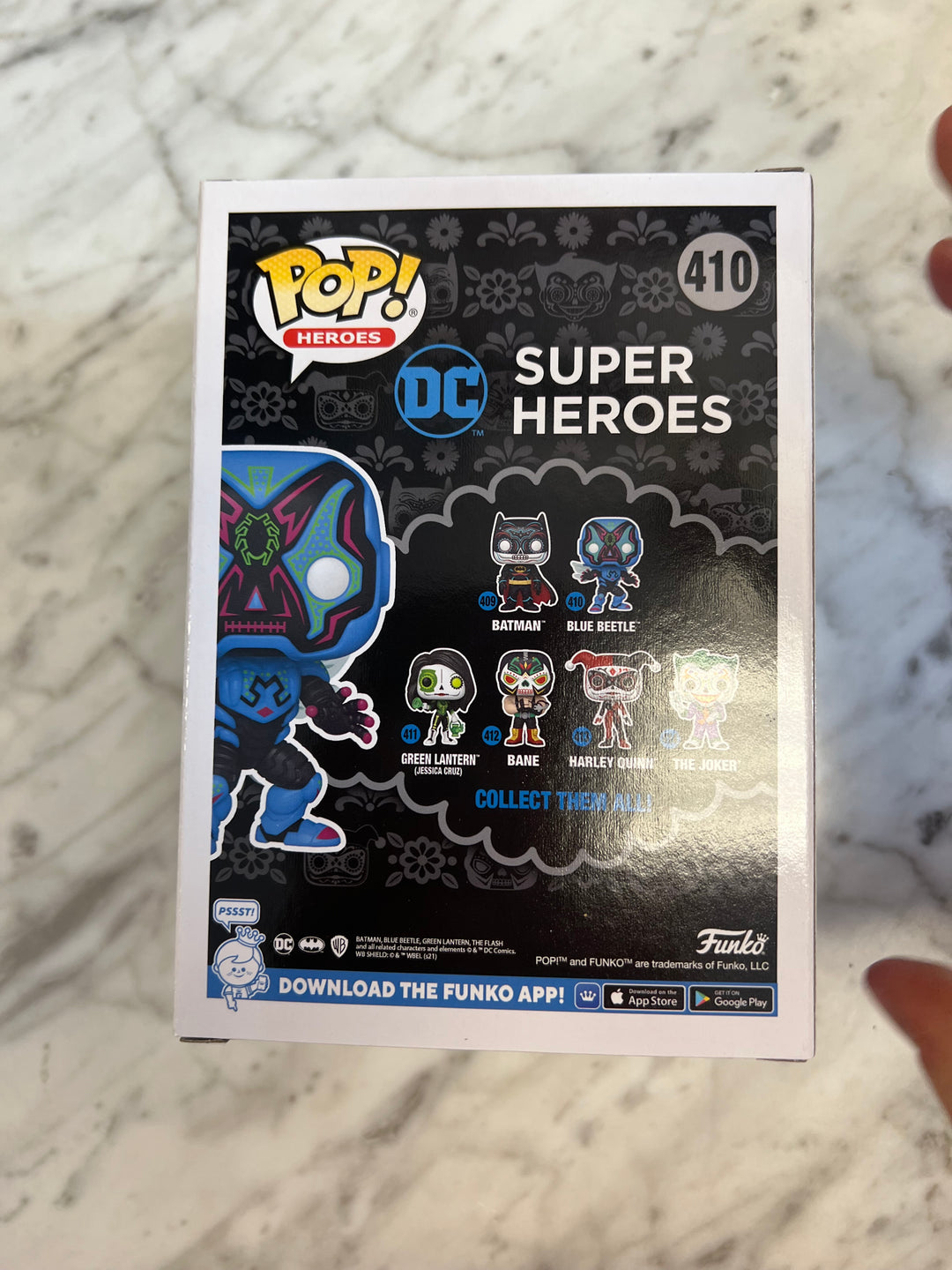 Funko Pop! Blue Beetle #410 DC Super Heroes FP122224