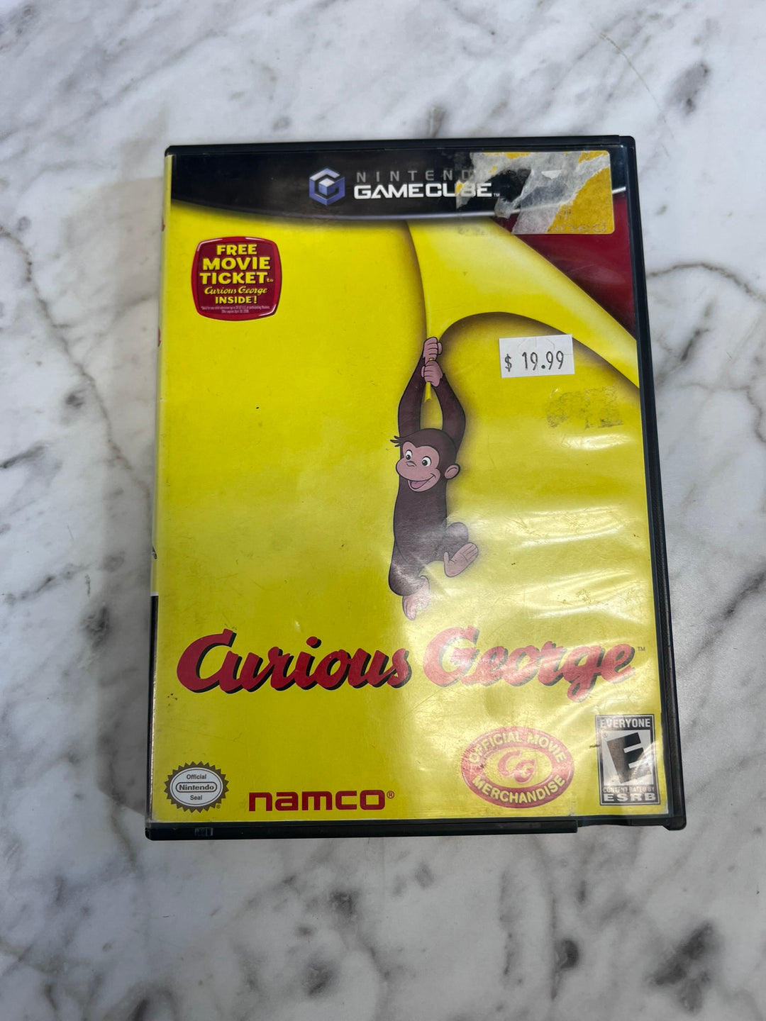 Curious George Nintendo Gamecube CASE ONLY CO21226