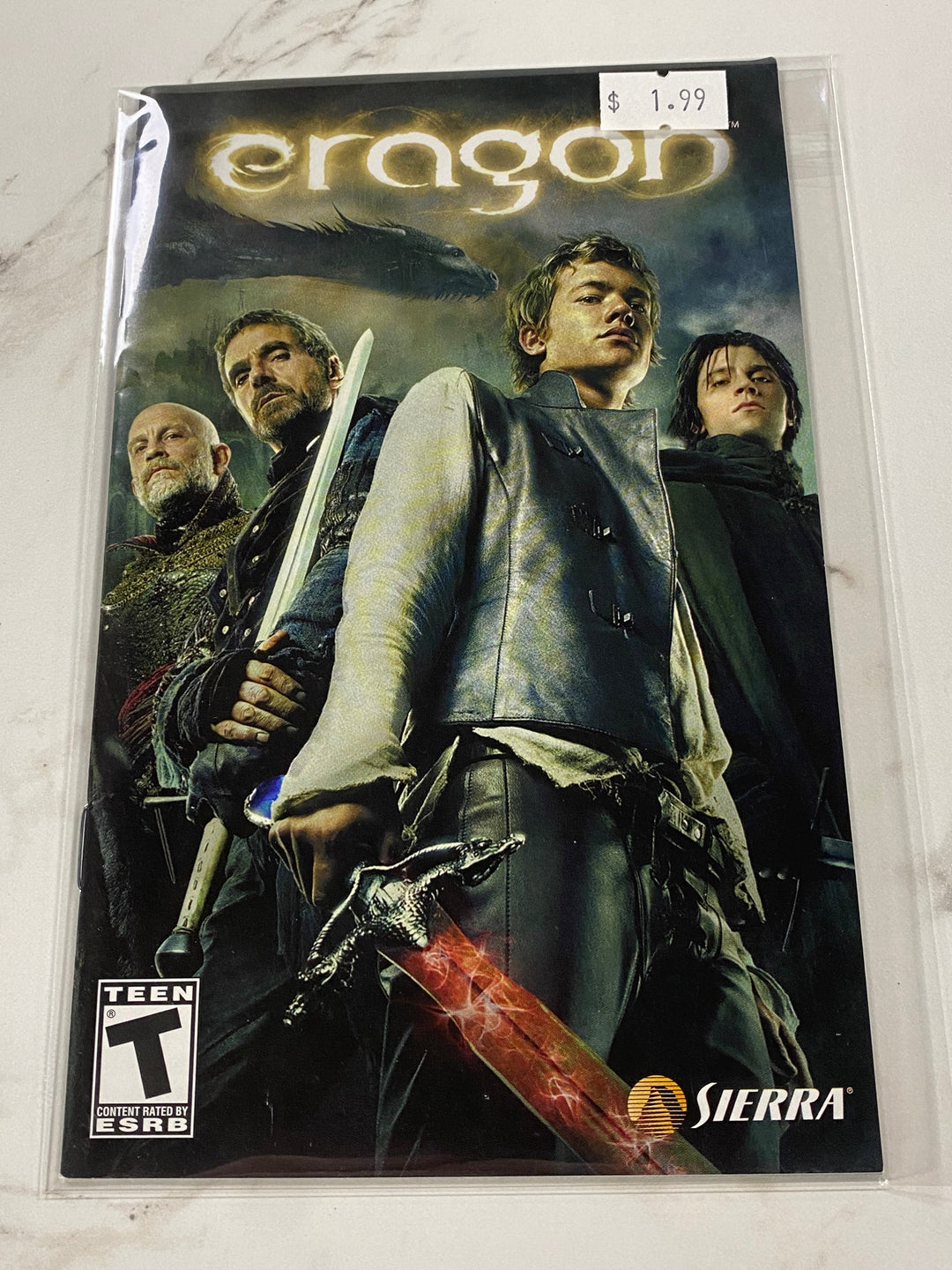 Eragon - PS2 Manual ONLY MO61726