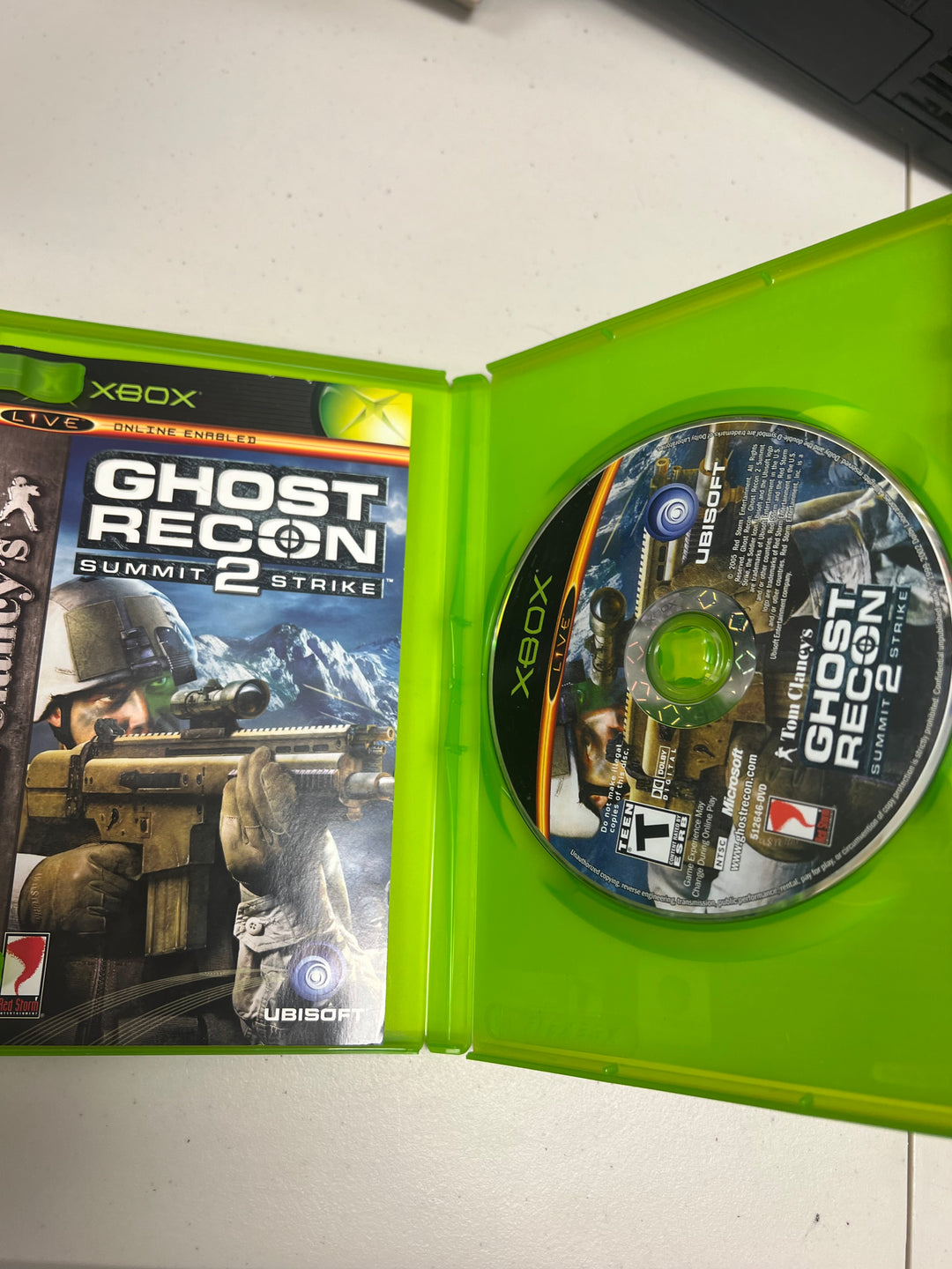 Tom Clancy's Ghost Recon 2 Summit Strike for Original Microsoft Xbox in case. Tested and Working.     DO61124