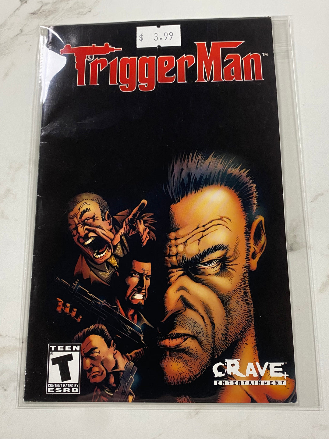 Trigger Man - PS2 Manual ONLY MO61726