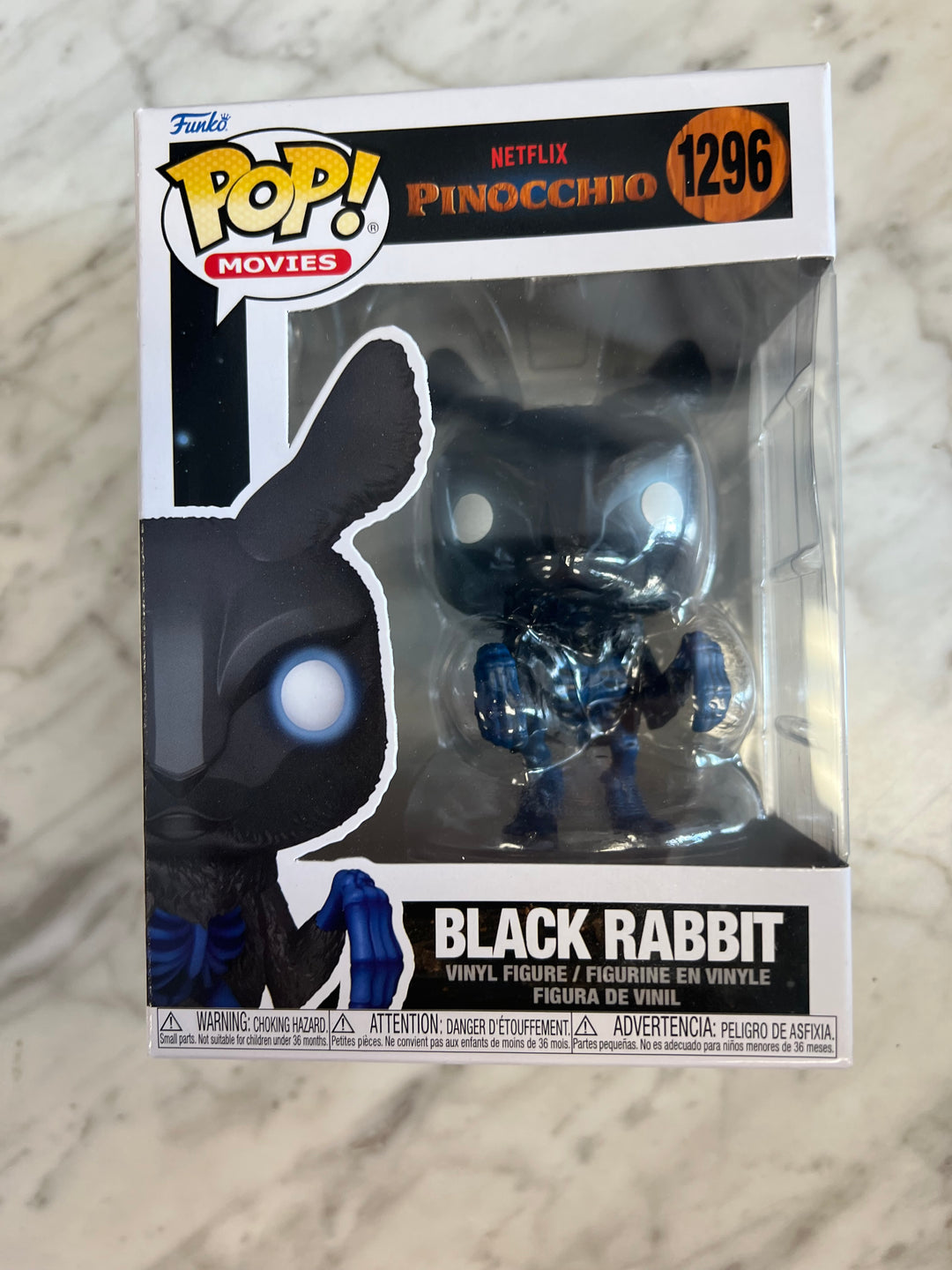 Funko Pop! Black Rabbit 1296 Pinocchio Netflix FP122224
