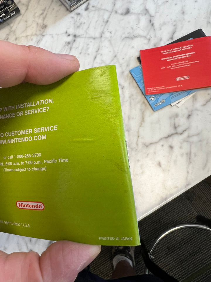 Pokemon LeafGreen Leaf Green Version Gameboy Advance GBA MANUAL ONLY MO92424