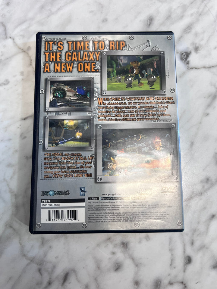Ratchet & Clank PS2 Playstation 2 CASE ONLY CO21226
