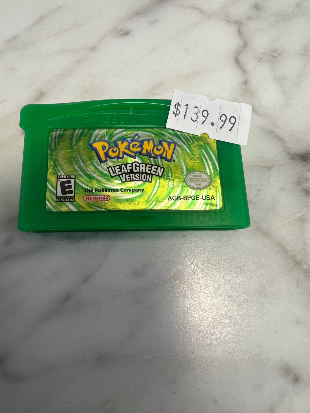 Pokemon Leaf Green Version - Game Boy Advance GBA G7925