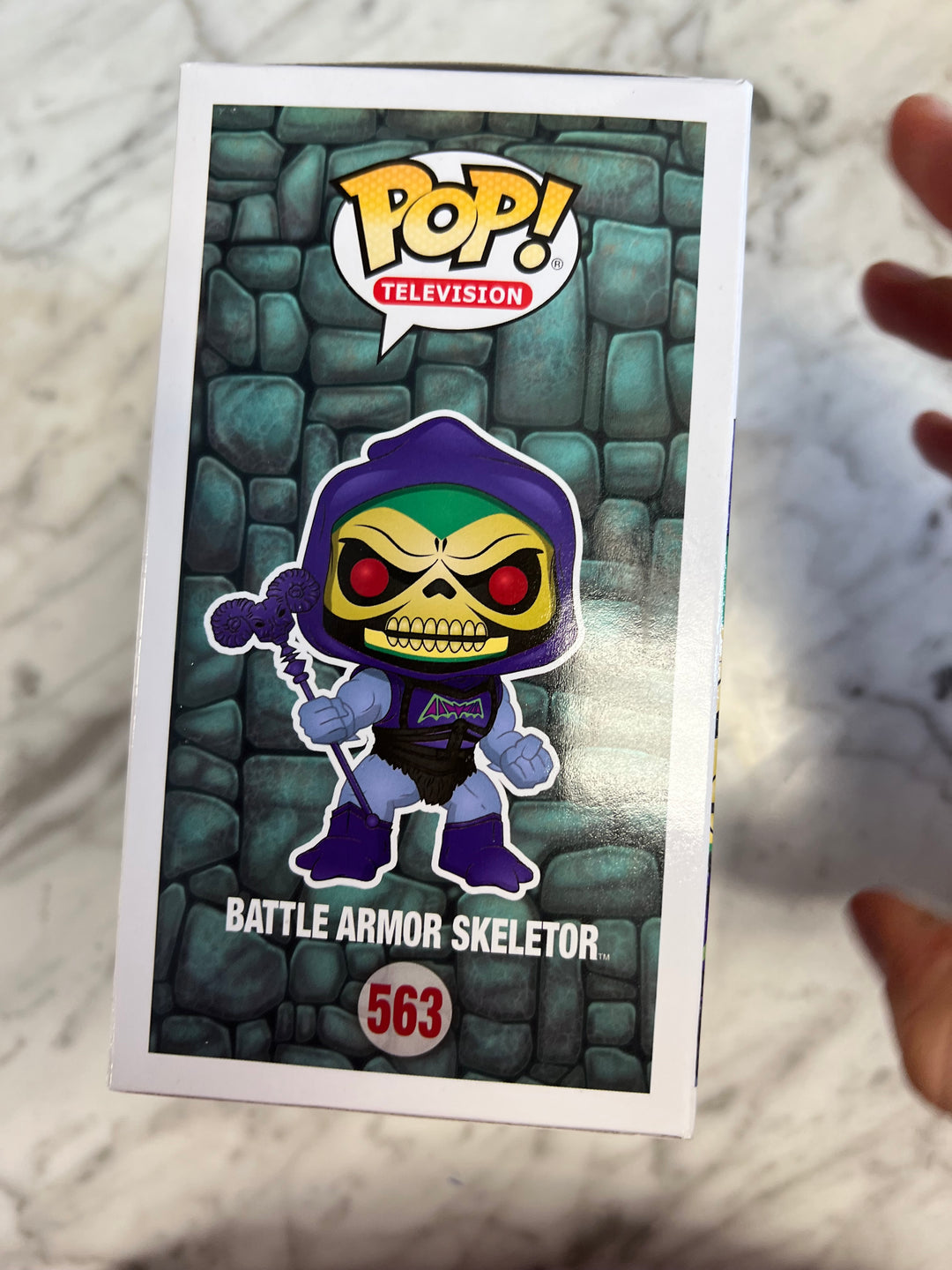 Funko Pop! Battle Armor Skeletor #563 Metallic Gemini FP122224