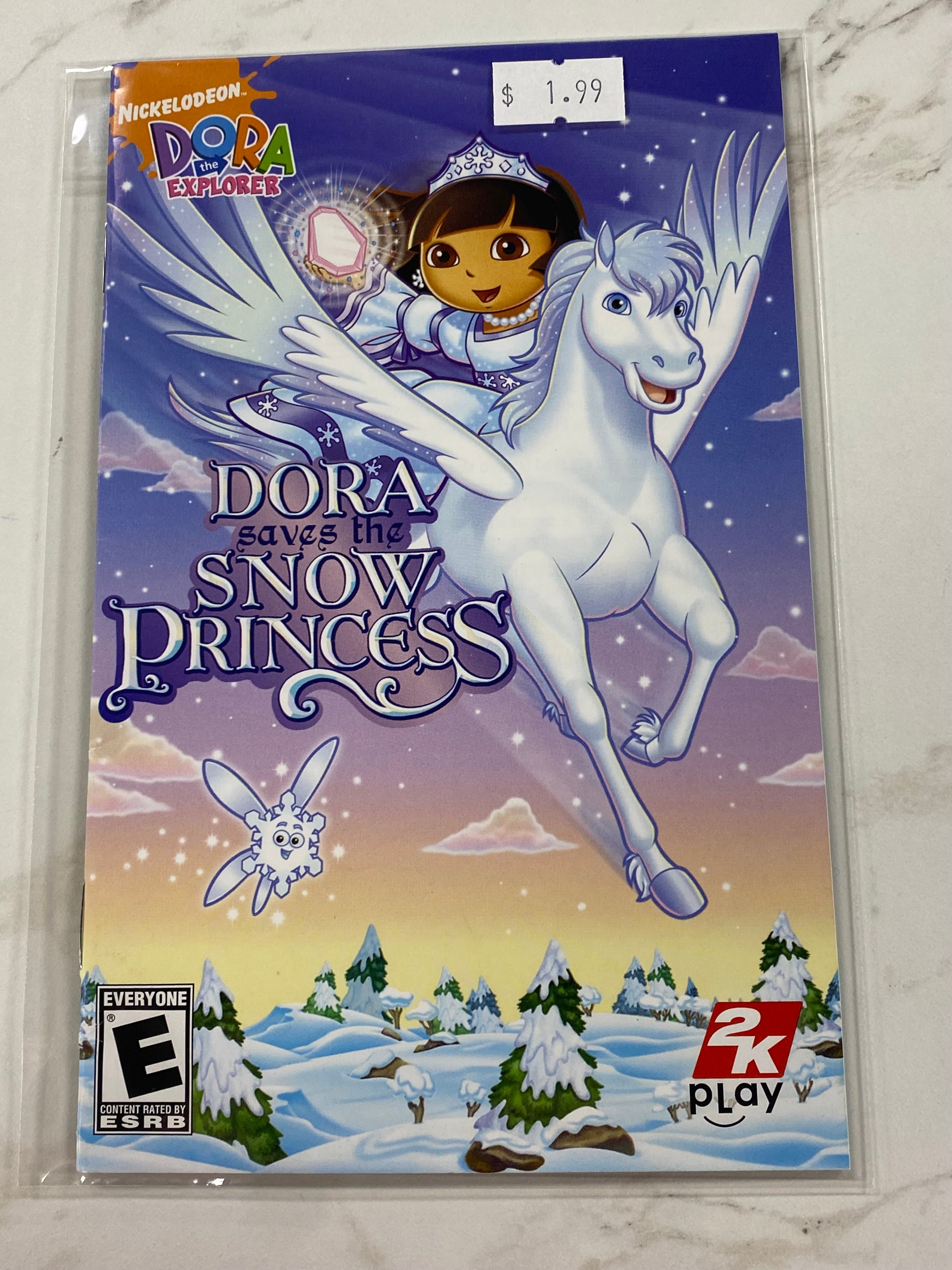 Dora the Explorer Dora Saves the Snow Princess - PS2 Manual ONLY
