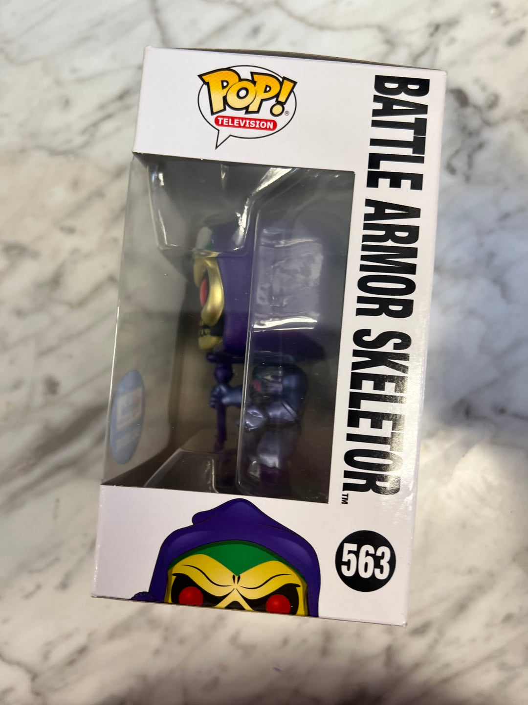 Funko Pop! Battle Armor Skeletor #563 Metallic Gemini FP122224