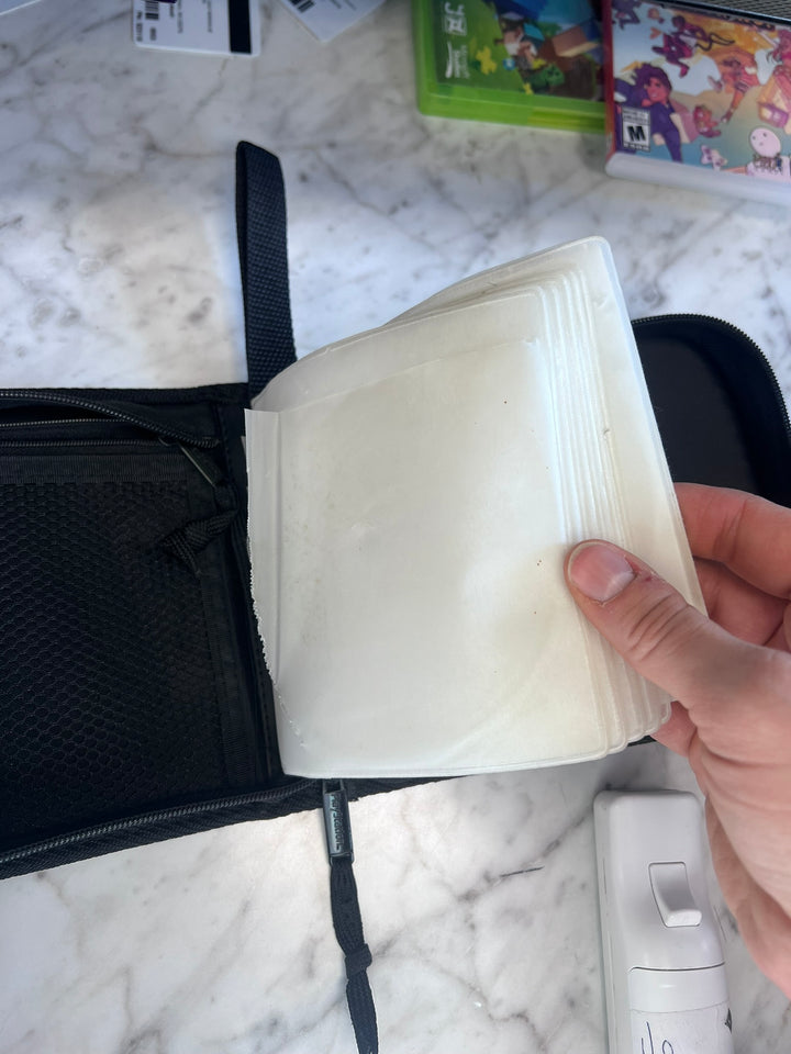 Official Playstation Branded CD Carrying Case Black UA21226