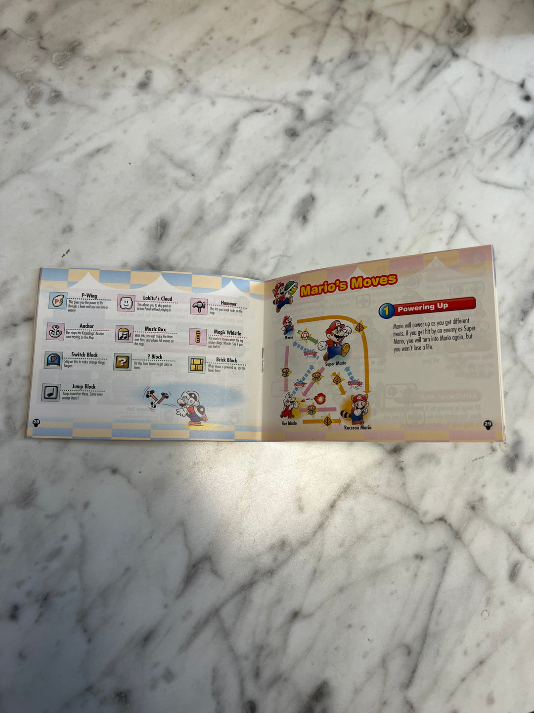 Super Mario Bros 3 Advance 4 Gameboy Advance GBA MANUAL ONLY MO92424