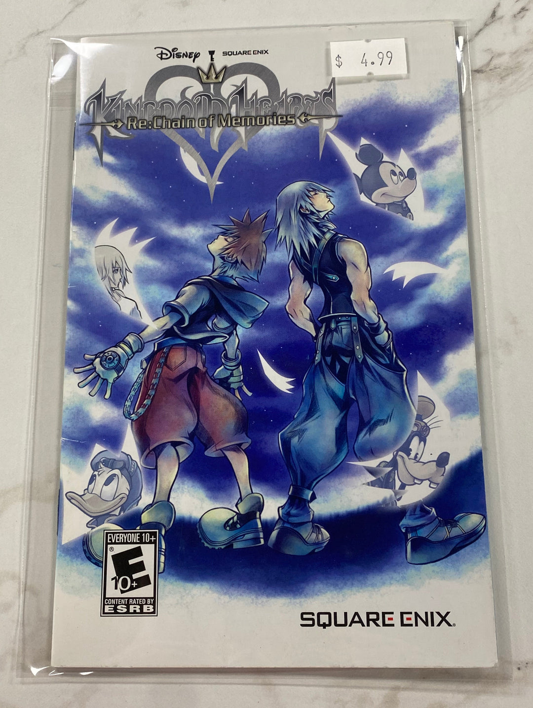 Kingdom Hearts - PS2 Manual ONLY MO61826