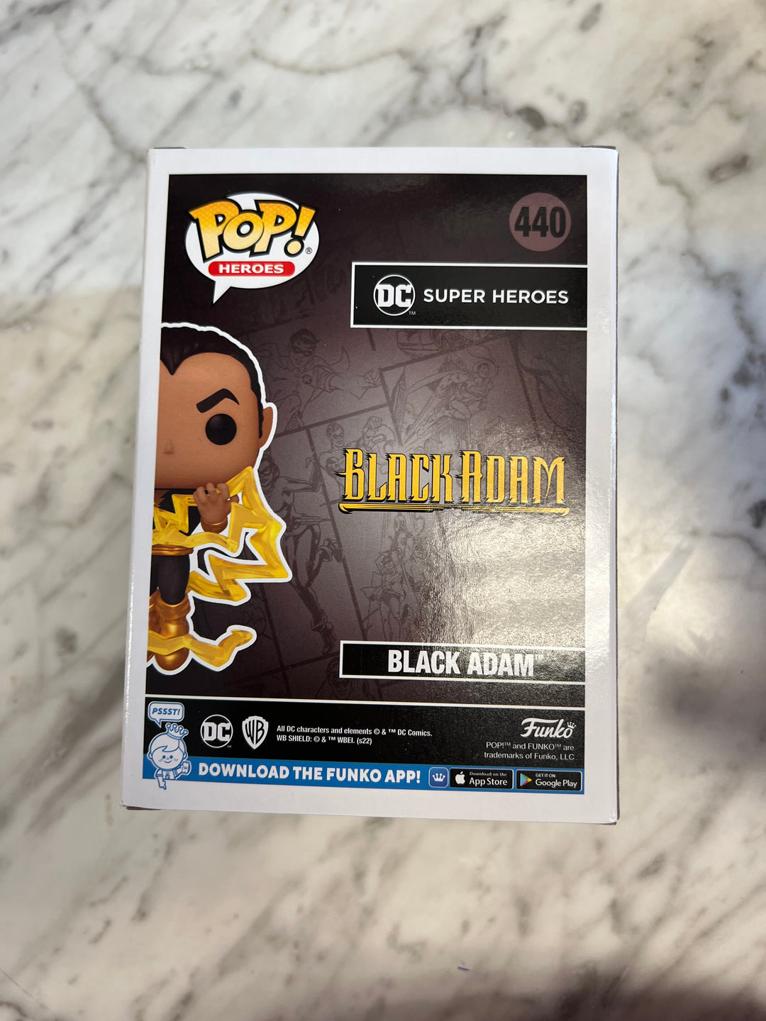 Funko Pop! Black Adam #440 DC Super Heroes  FP122224
