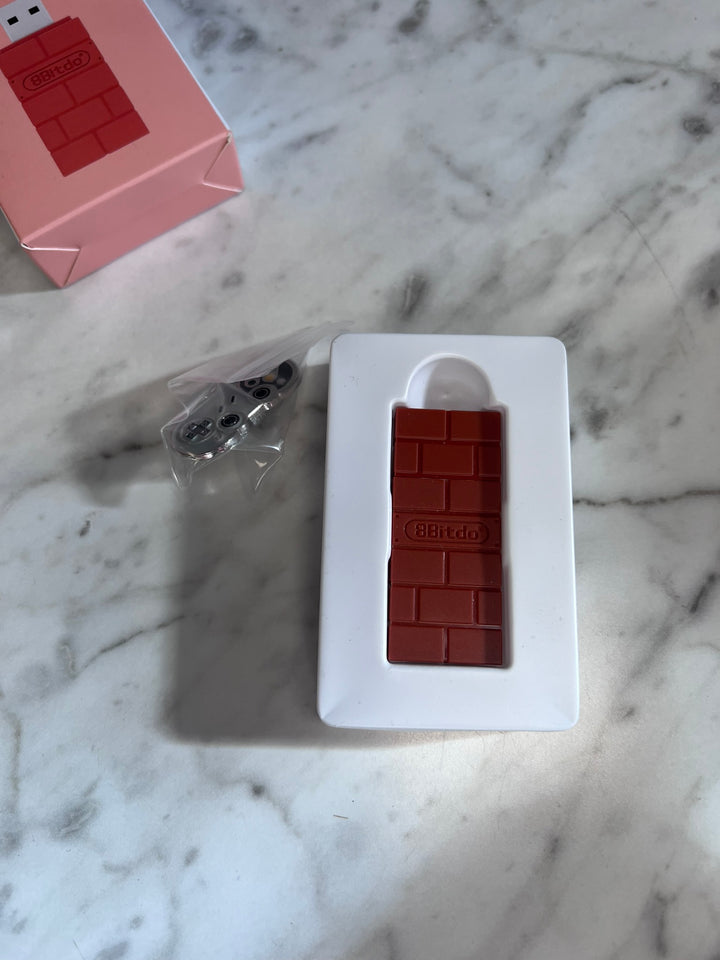 8BitDo USB Wireless Adapter for Most Gaming Controllers - Retro Brick Red UA21226