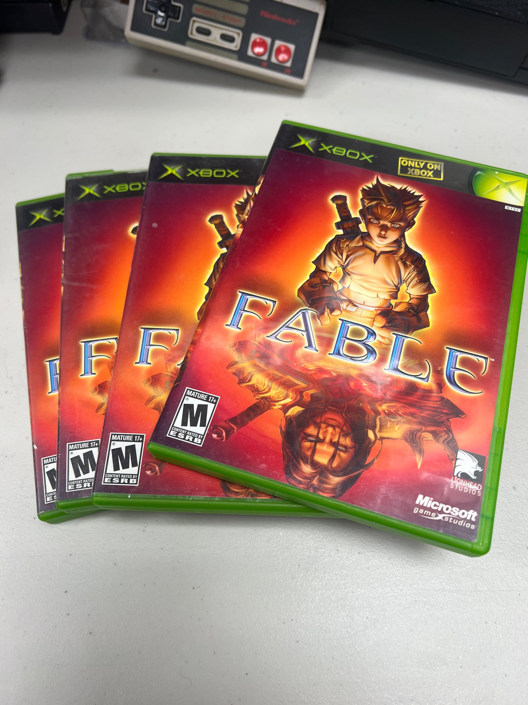 Fable for Original Microsoft Xbox in case. Tested and Working.    UD10724