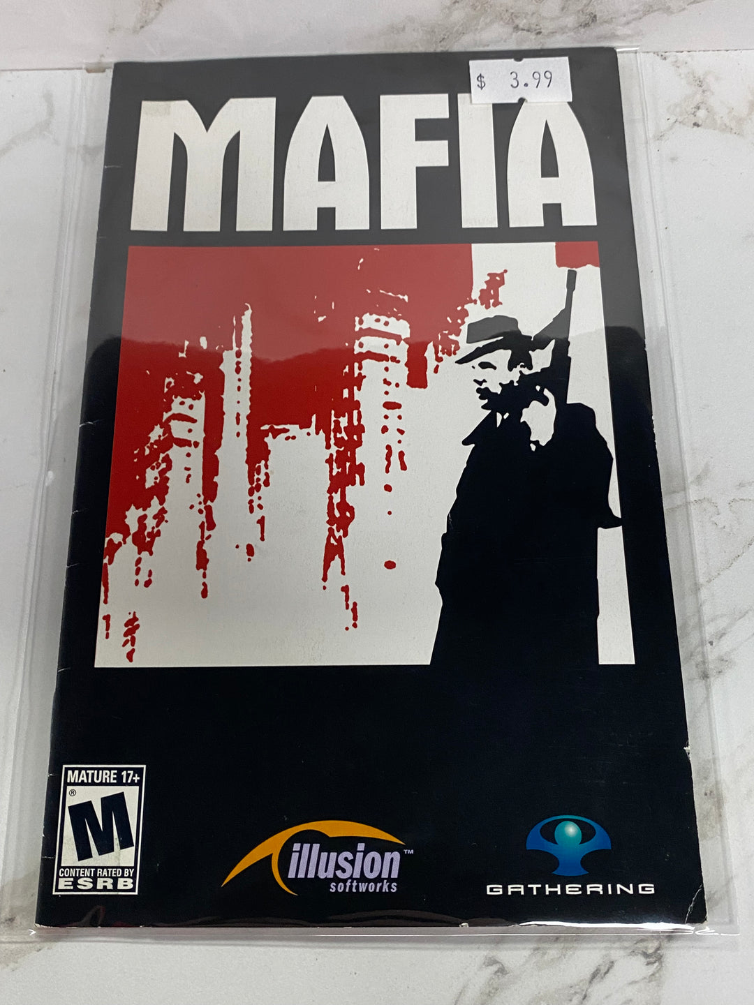 Mafia - PS2 Manual ONLY MO61826