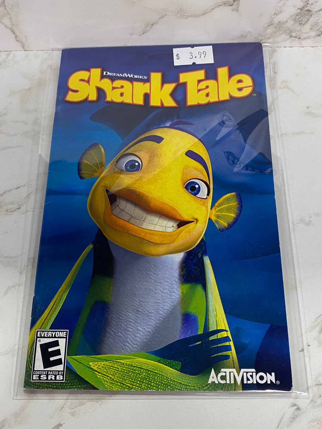 Shark Tale - PS2 Manual ONLY MO61826