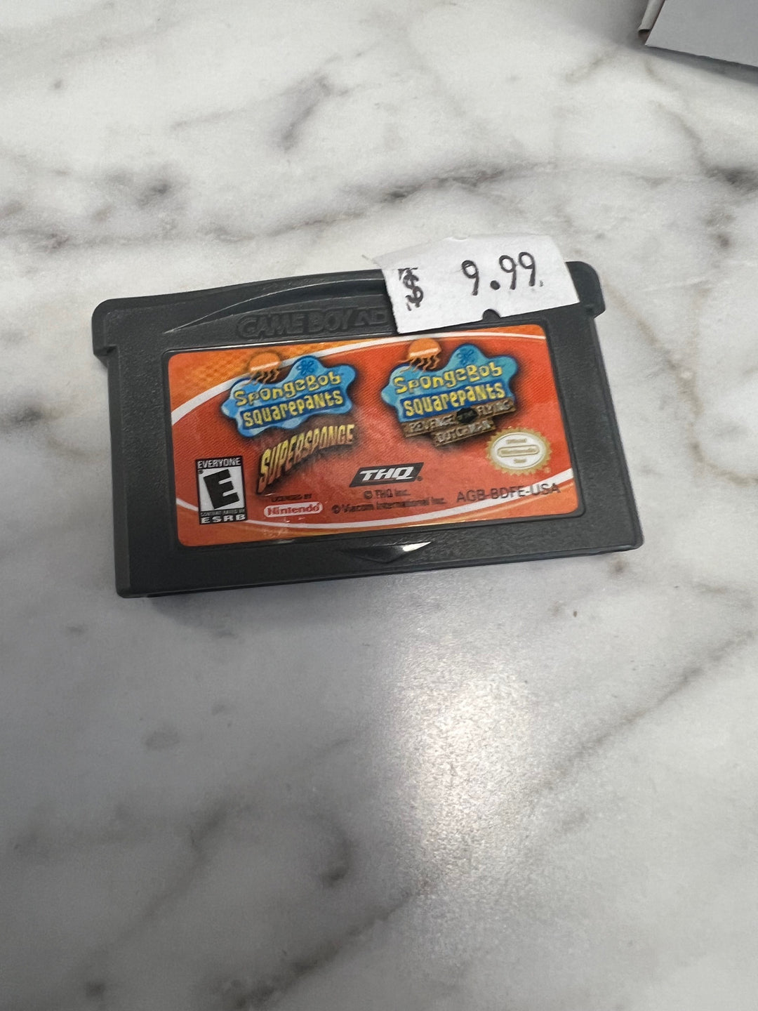 Spongebob Squarepants Supersponge / Revenge of the Flying Dutchman - Game Boy Advance GBA G7925