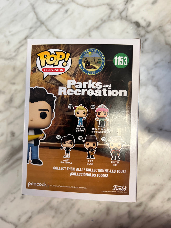 Funko Pop! Ben Wyatt #1153 Parks and Recreation Big Apple  FP122224