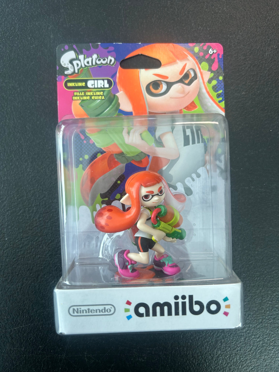 Orange Inkling Girl (Splatoon Series) Amiibo SD3030
