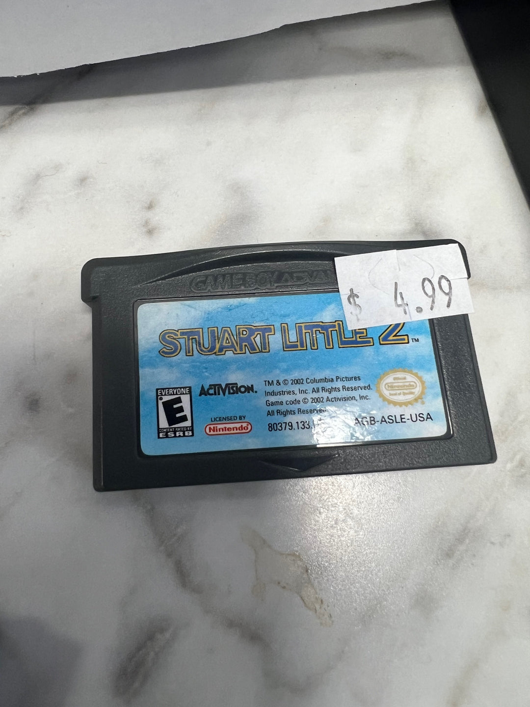 Stuart Little 2 - Game Boy Advance G7925