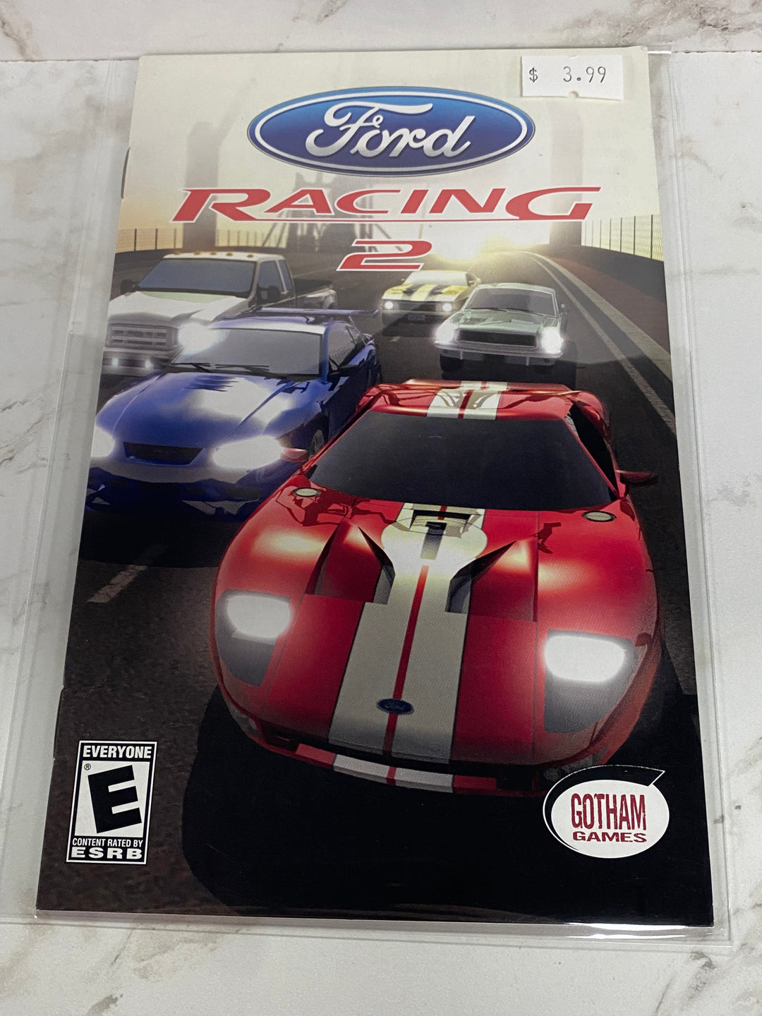 Ford Racing 2  - PS2 Manual ONLY MO61826