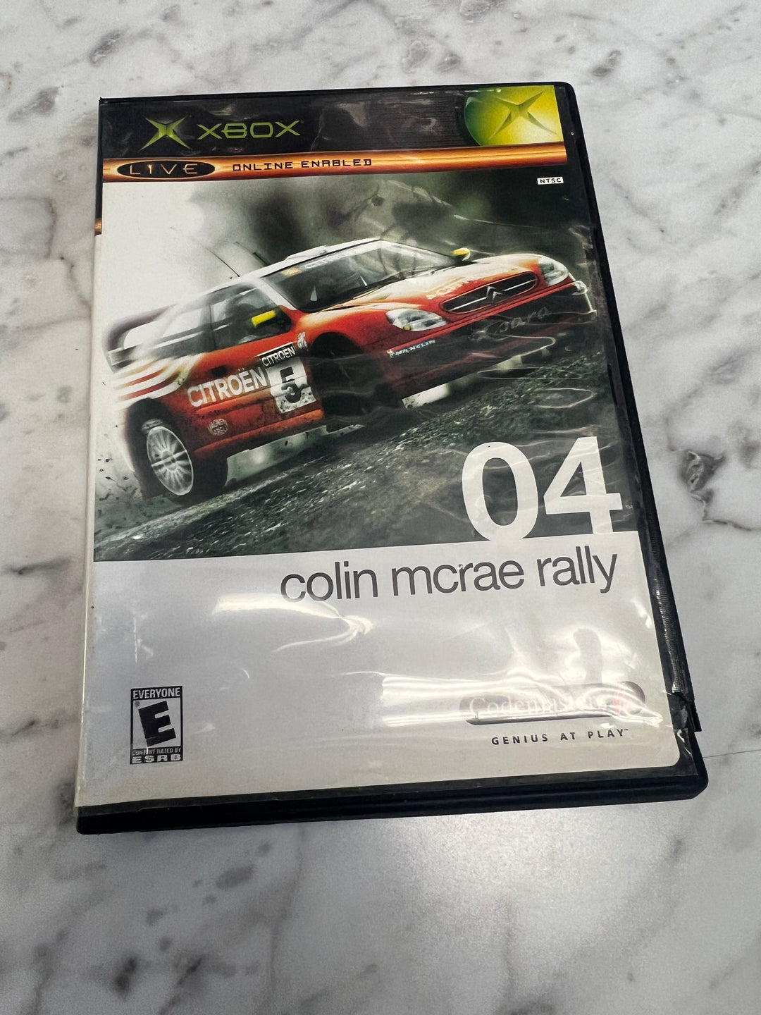 Colin McRae Rally 04 for Original Microsoft Xbox in case. Tested and Working.     DO61124