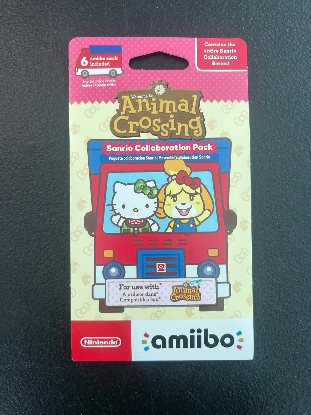 Animal Crossing Sanrio Collaboration Pack of Amiibo Cards - Amiibo AM1126