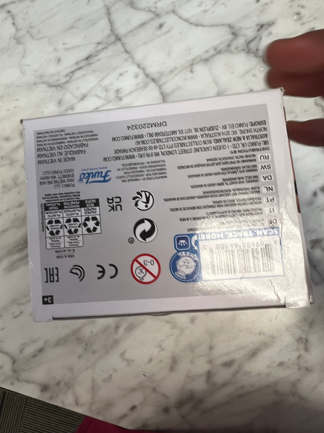 Funko Pop! Black Adam #1231 Black Eyes DC Movies Damaged box corners FP122224