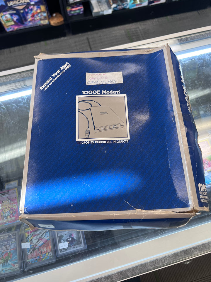 Atari Supra Modem package w/ MPP Smart Terminal Cartridge, Manual & Power Supply   NA21226