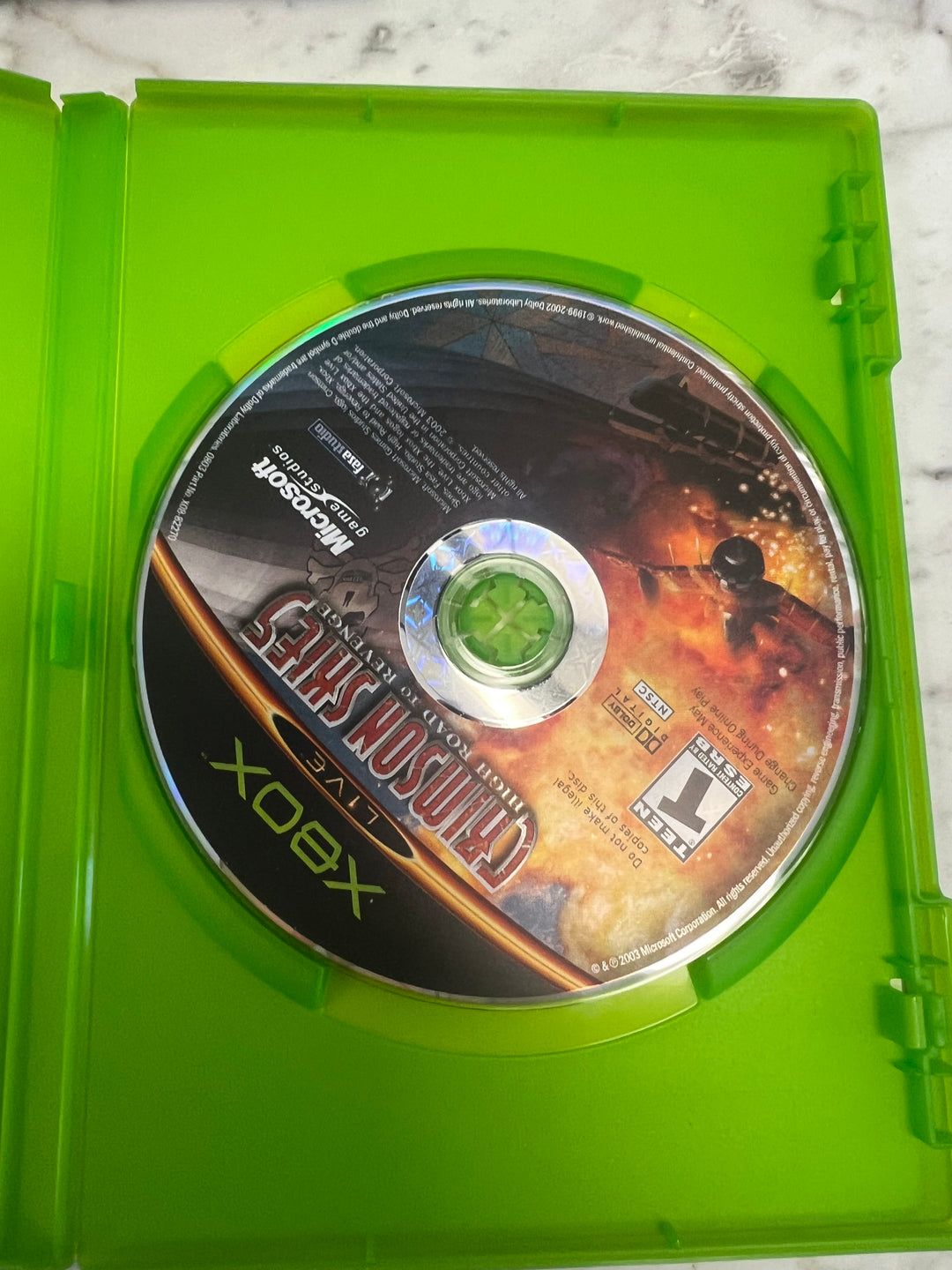 Crimson Skies for Original Microsoft Xbox in case. Tested and Working.     UD93024