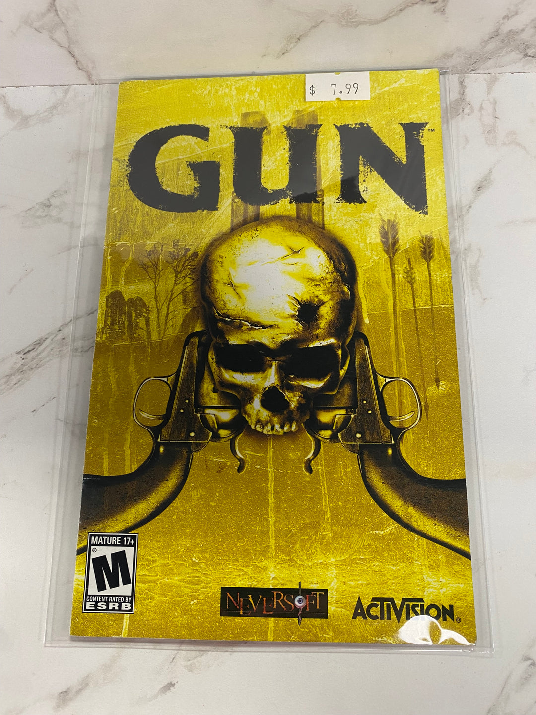 Gun  - PS2 Manual ONLY MO61826