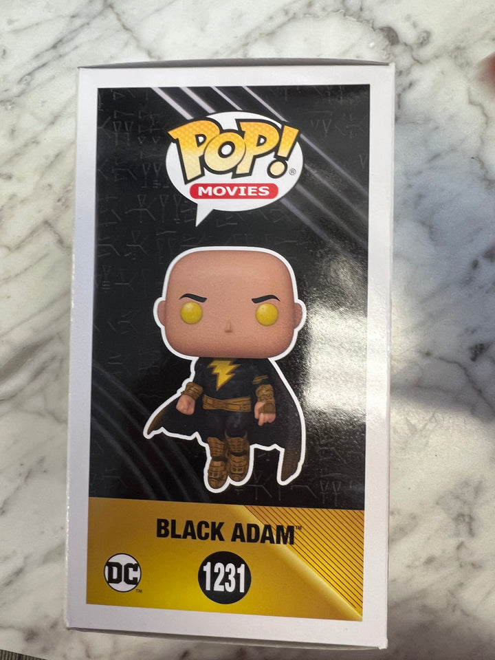 Funko Pop! Black Adam #1231 Amazon GITD Yellow Eyes DC Movies FP122224