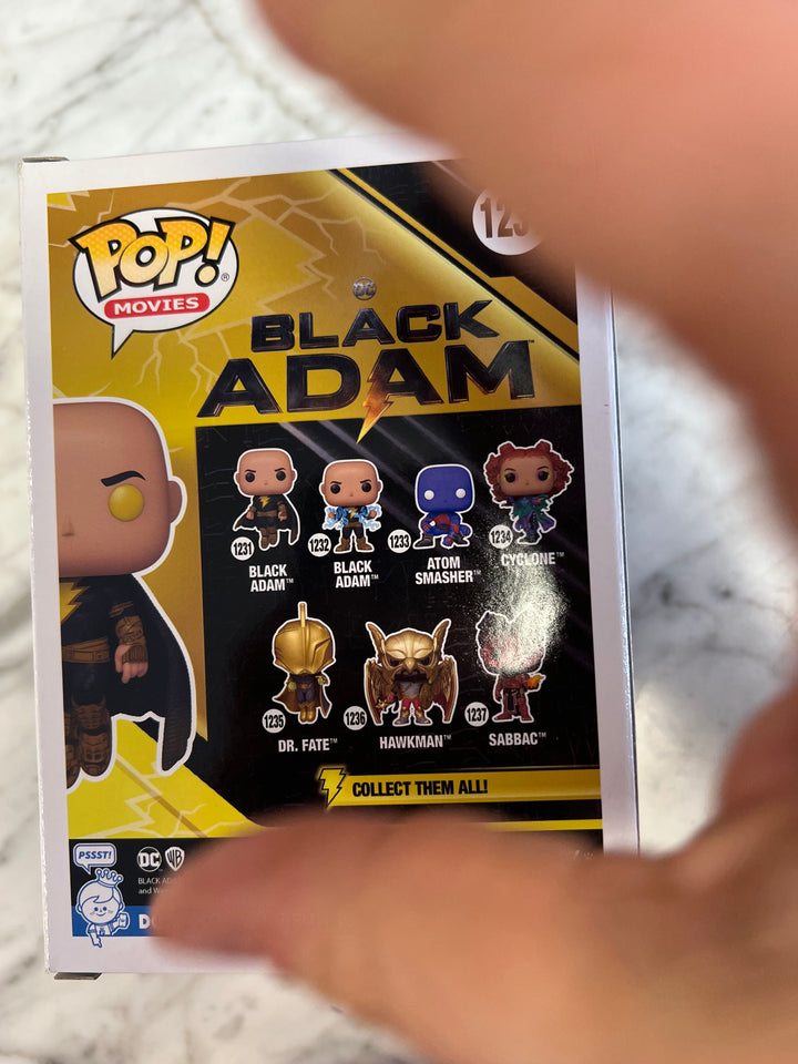 Funko Pop! Black Adam #1231 Amazon GITD Yellow Eyes DC Movies FP122224