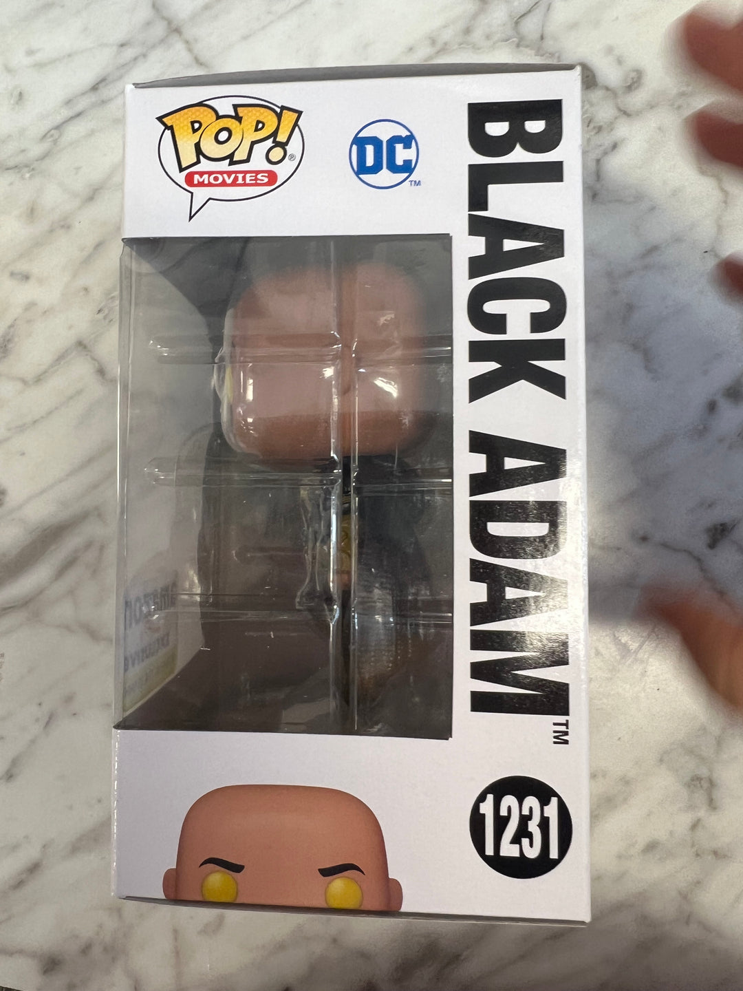 Funko Pop! Black Adam #1231 Amazon GITD Yellow Eyes DC Movies FP122224