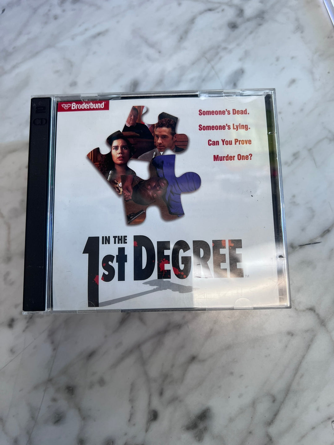 In the 1st Degree PC CD-ROM Jewel Case  PC21226