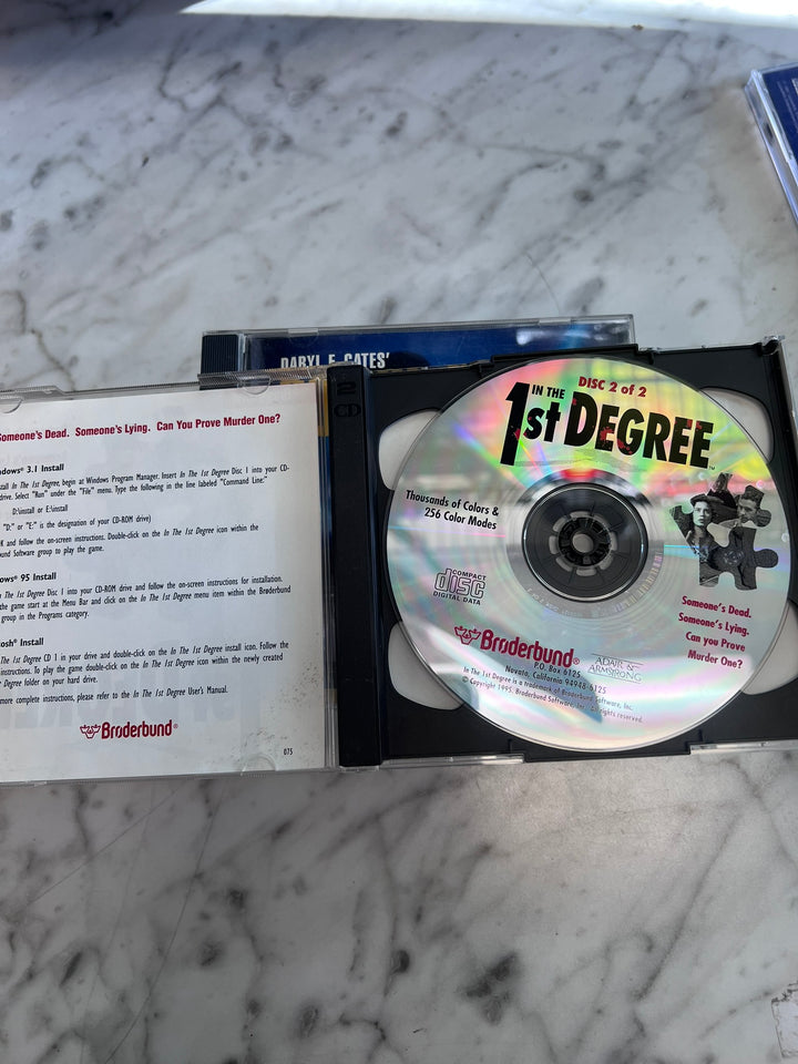 In the 1st Degree PC CD-ROM Jewel Case  PC21226