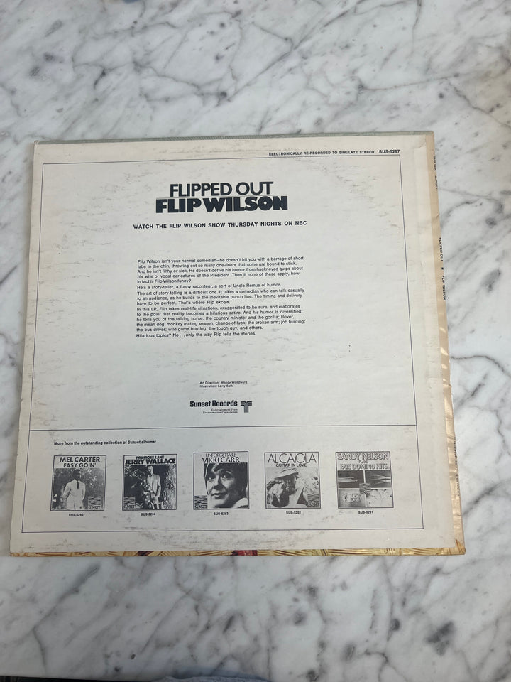 Flip Wilson - Flipped Out - Vinyl Record DR71024