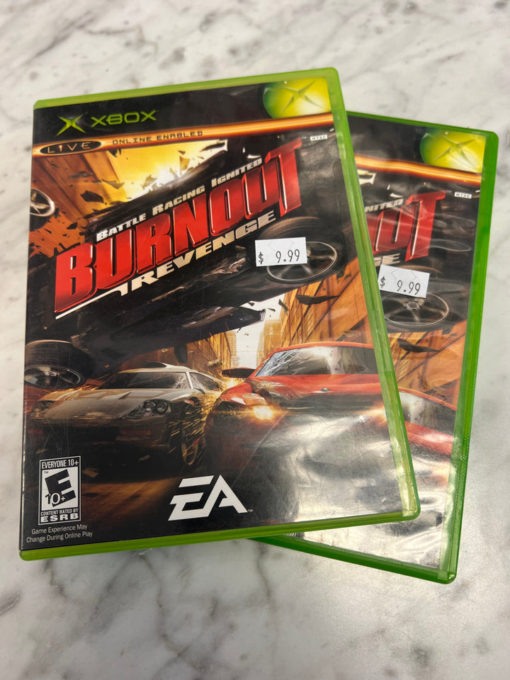 Burnout Revenge for Original Microsoft Xbox in case. Tested and Working.     UD92024