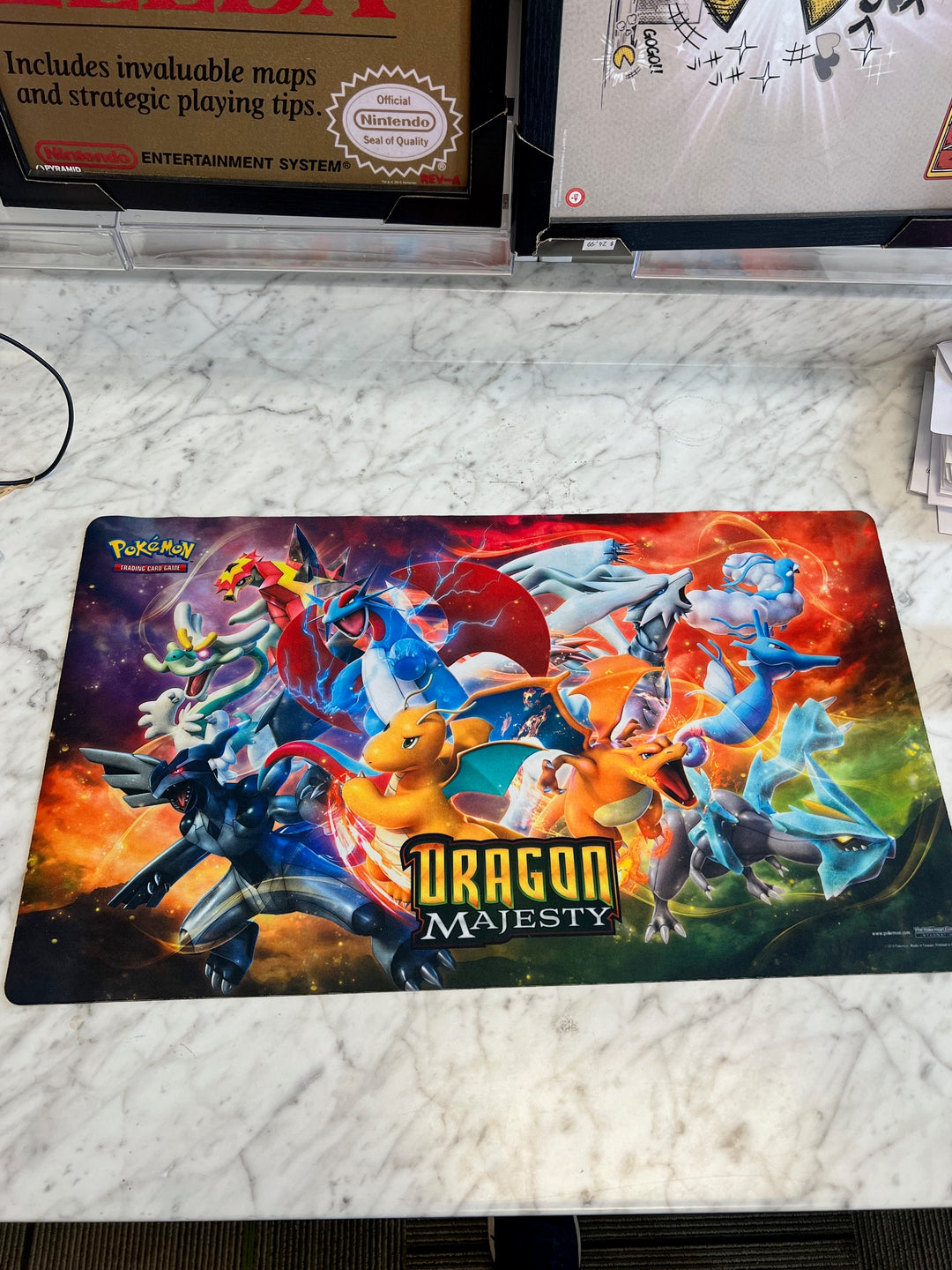 Pokemon Playmat Play Mat Dragon Majesty UT42125 Core Gaming Pokemon Playmat Play Mat Dragon Majesty UT42125 Core Gaming
